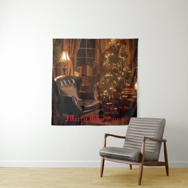 Festive Glow Tapestry (In Situ)