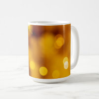 Festive Gold Christmas Bokeh Background