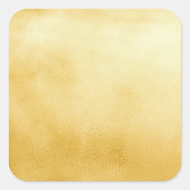Festive Gold Metallic Stickers (Front)