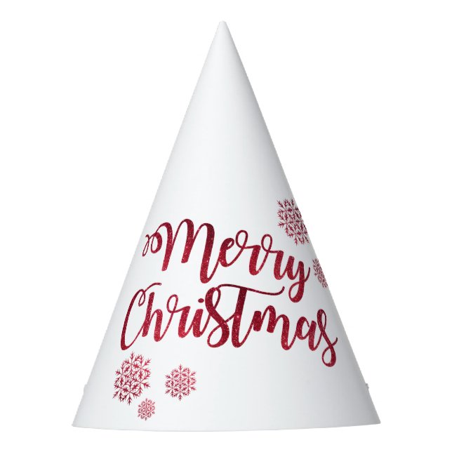 Festive Greetings Party Hat (Front)