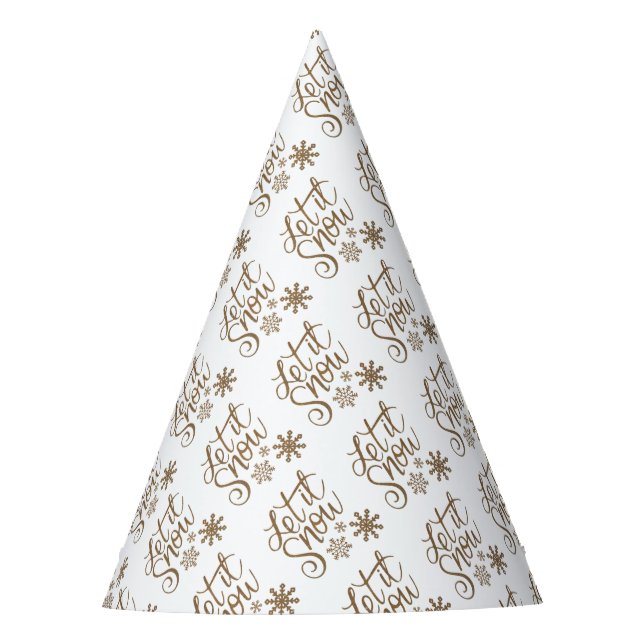 Festive Greetings Party Hat (Front)