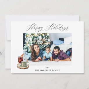 Festive Happy Holidays Photo