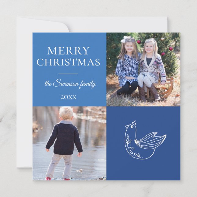 Festive Heritage | Holiday Photo Card (Front)