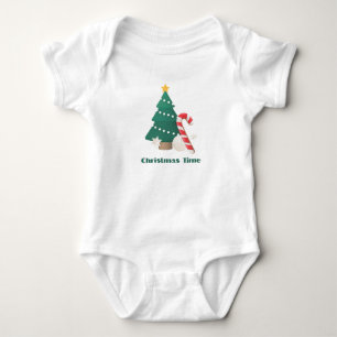 Festive Holiday Baby Bodysuit