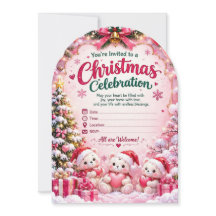 Festive Holiday Cheer & Merry Christmas Design