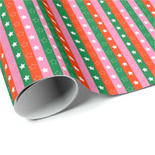 Festive Holiday Christmas Wrapping Paper