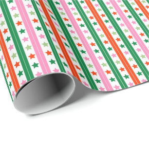 Festive Holiday Christmas Wrapping Paper