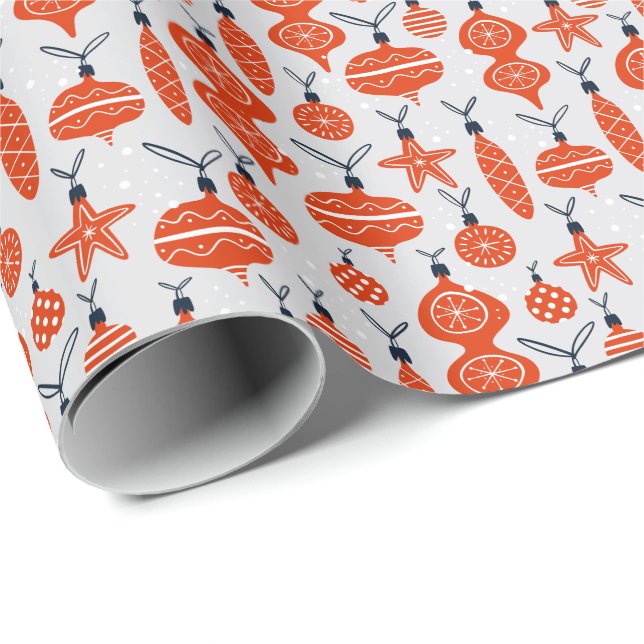 Festive Holiday Christmas Wrapping Paper (Roll Corner)