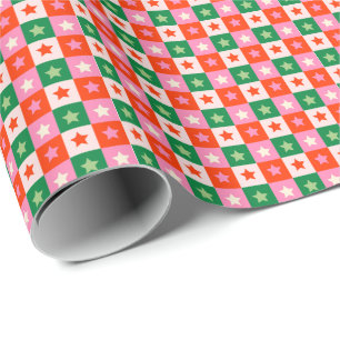 Festive Holiday Christmas Wrapping Paper
