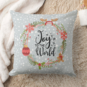 Festive Holiday Decor Cushion