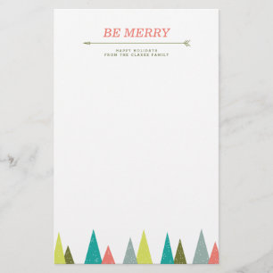 Festive Holiday Forest Stationery
