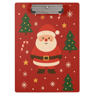 Festive Holiday Glow Clipboard