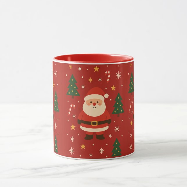 Festive Holiday Glow Mug (Center)