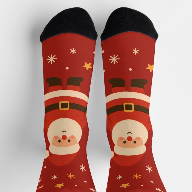 Festive Holiday Glow Socks (Top)
