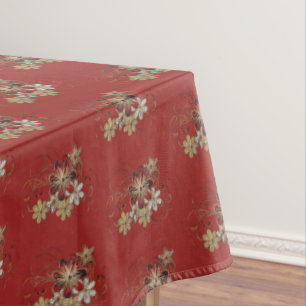 Festive Holiday Laurel Tablecloth