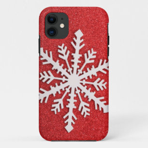 Festive Holiday Snow iPhone 11 Case