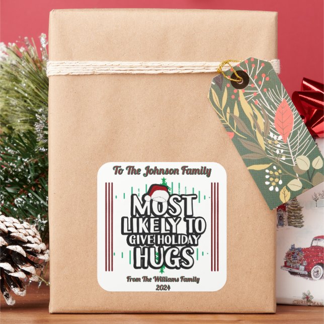 Festive Holiday Sticker for Christmas Cheer (Holiday)