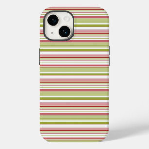 Festive Holiday Stripes Phone Case