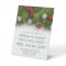 Festive Holly Berry and Pine Christmas Wedding