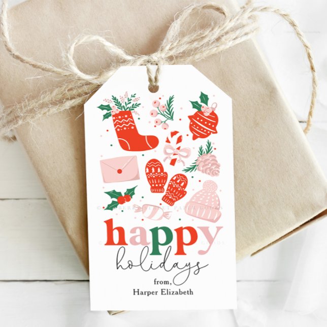Festive Icons Gift Tags (Creator Uploaded)