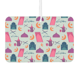 Festive Islamic Ramadan Design Car Air Freshener