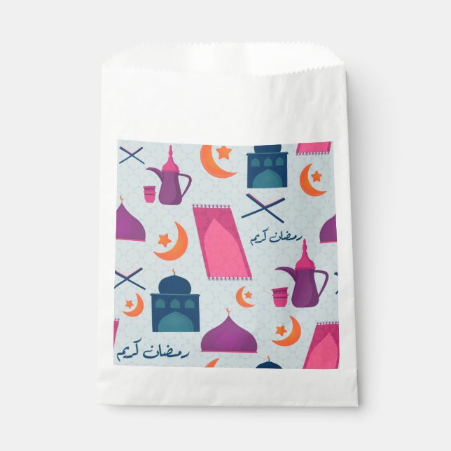 Festive Islamic Ramadan Design Favour Bags (Front)