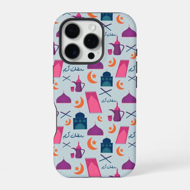 Festive Islamic Ramadan Design iPhone Case (Back)