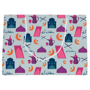 Festive Islamic Ramadan Design Large Gift Bag