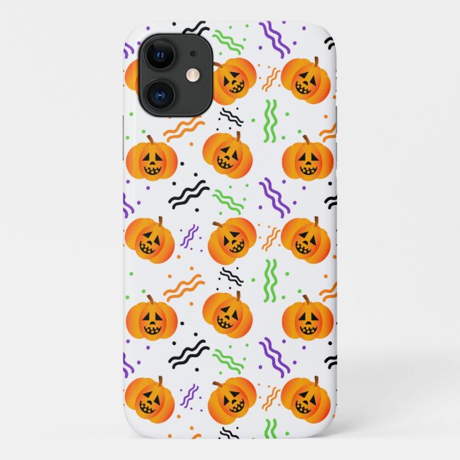 Festive Jack-O'-Lanterns Case-Mate iPhone Case (Back)