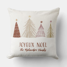 Festive Joyeux Noel Christmas Holiday Family Home