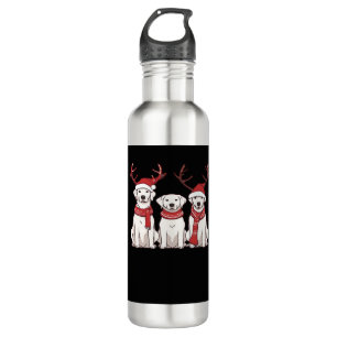 Festive Kuvasz � Christmas Pattern Classic T-Shirt 710 Ml Water Bottle