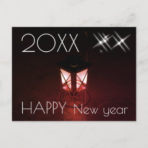 Festive Lantern Happy New Year 2023 Postcard