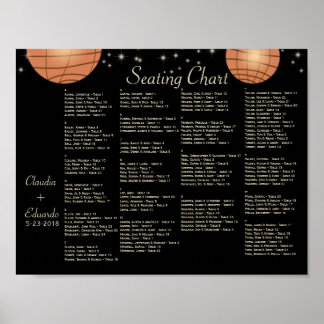 Festive Lanterns with Pastel Black & Apricot Poster