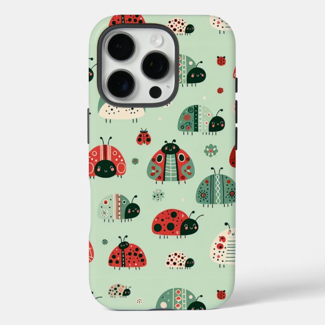 Festive Little Bugs Case-Mate iPhone Case (Back)