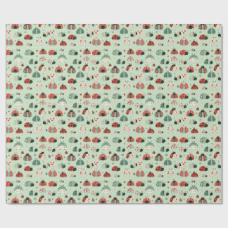 Festive Little Bugs Wrapping Paper