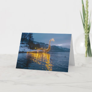 Festive Loch Ness Glow Card
