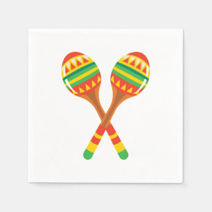 Festive Maracas Napkin