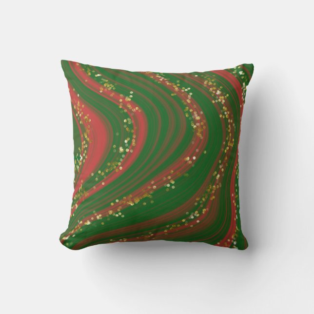 Festive Marble Pillow (Front)