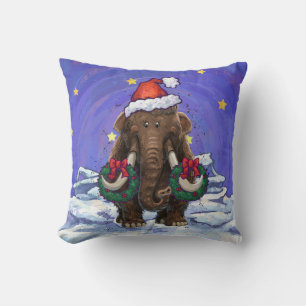 Festive Mastodon  Cushion