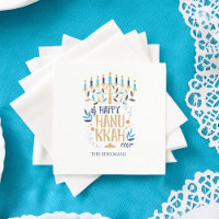 Festive Menorah Hanukkah