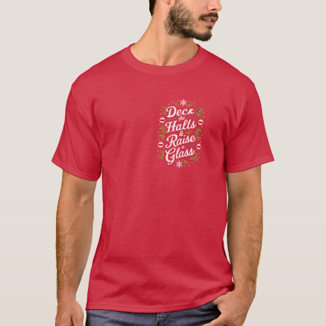 Festive Men's Christmas T-Shirt Collection (Front)