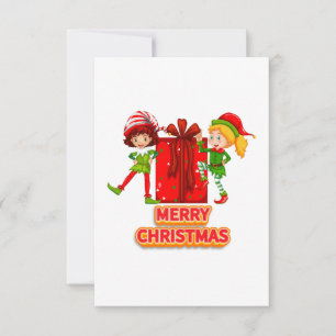 Festive Merry & Bright 2026 Christmas- Colorful Invitation