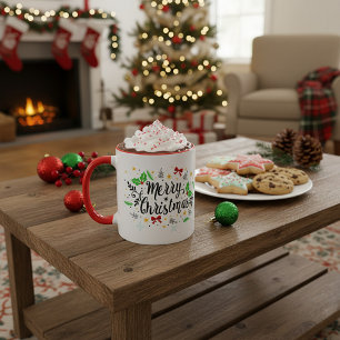 Festive Merry Christmas   Mug