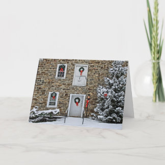 Festive Mill Holiday Card