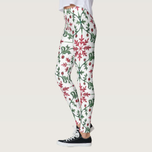 Festive mixed Christmas pattern Leggings