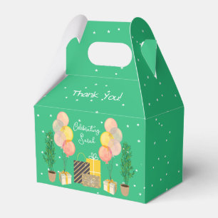 Festive Mosaic Scene Favour Box