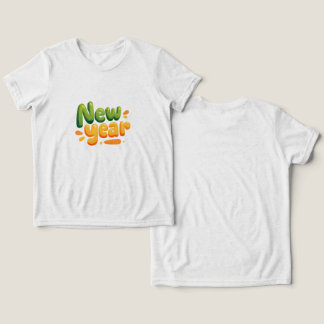 festive new year  Tri-Blend shirt