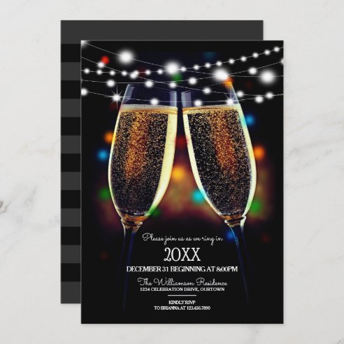 New Years Eve Invitations | Zazzle UK
