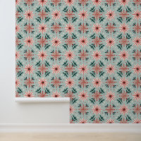 Festive Nordic Snowflower: Modern Scandinavian