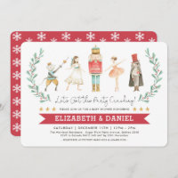 Festive Nutcracker Baby Shower Christmas Holiday